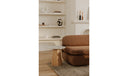 Evelyn Accent Table Ashen Grey Matrix Marble