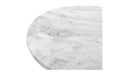 Evelyn Accent Table Ashen Grey Matrix Marble