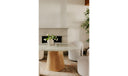 Evelyn Dining Table Onyx Marble