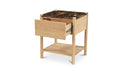 Elio Nightstand Dark Emperador Marble
