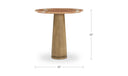 Sage Cafe Table Rosso Alicante Red Marble
