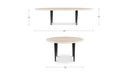 Winona Coffee Table Botticino Beige Marble