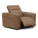 Nouveau Jessop - Modern Brown Leather Recliner Chair