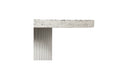 Lyon Outdoor Dining Table White Terrazzo