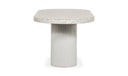 Lyon Outdoor Dining Table White Terrazzo