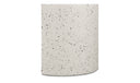 Lyon Outdoor Bench White Terrazzo