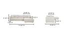 Bryn Sectional Right Oyster