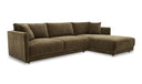 Bryn Sectional Right Heritage Cedar Green