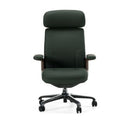 Johnson - Modern Beige Leather Executive Office Chair