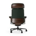 Johnson - Modern Green Leather Executive Office Chair