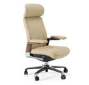 Johnson - Modern Green Leather Executive Office Chair