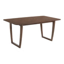 Jordan Modern Walnut & Grey Dining Set