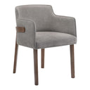 Jordan Modern Walnut & Grey Dining Set