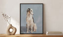 Blue Framed Painting