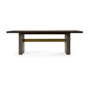 June - Modern Dark Grey & Walnut Buffet