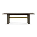 June - Modern Dark Grey & Walnut Buffet