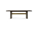 Renzo Modern Oak & Concrete 118" Dining Table