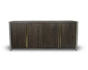June - Modern Dark Grey & Walnut Buffet