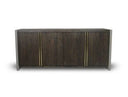 June - Modern Dark Grey & Walnut Buffet