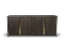 June - Modern Dark Grey & Walnut Buffet