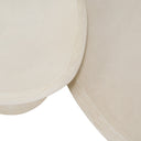 Kalvin - Modern Beige Fiberform Nesting Coffee Table Set