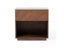 Kamela- Modern Walnut Nightstand