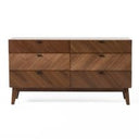 Kamela- Modern Walnut Chest