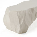 Kamet - Modern Cream Concrete Bench