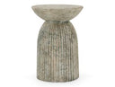 Katyal - Modern Old Grey Fiberform End Table