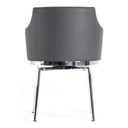 Kaweah Modern Grey Dining Chair