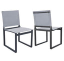 Kayak - Modern Dark Charcoal Outdoor Counter Stool