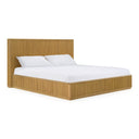 Kayce - Modern Natural Oak Bed
