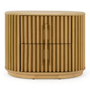 Kayce - Modern Natural Oak Nightstand
