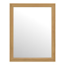 Kayce - Modern Natural Oak Mirror
