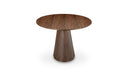 Otago Oval Dining Table Walnut Brown