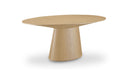 Otago Oval Dining Table Natural Oak