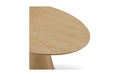 Otago Oval Dining Table Natural Oak