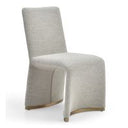 Mingus - Modern Glass + Brushed Brass Rectangualr Dining Table