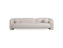 Omaha - Modern Off White Fabric Sofa