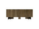 Kiefer - Modern Faux Travertine Ceramic + Bronze Buffet