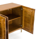 Killeen - Modern Gold + Walnut Buffet