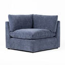 Kinsey - Modern Blue Fabric Modular Sectional Sofa