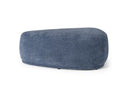 Kinsey - Modern Blue Large River Rock Ottoman
