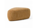 Kinsey - Modern Mustard Large River Rock Ottoman