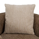 Kiran - Modern Brown + Beige Swivel Accent Chair
