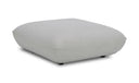 Zeppelin Ottoman Salt Stone White