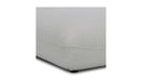 Zeppelin Ottoman Salt Stone White