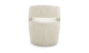 Barrow Rolling Dining Chair White Mist