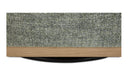 Linden Swivel Chair Slated Moss