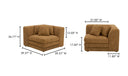 Lowtide Corner Chair Amber Glow
